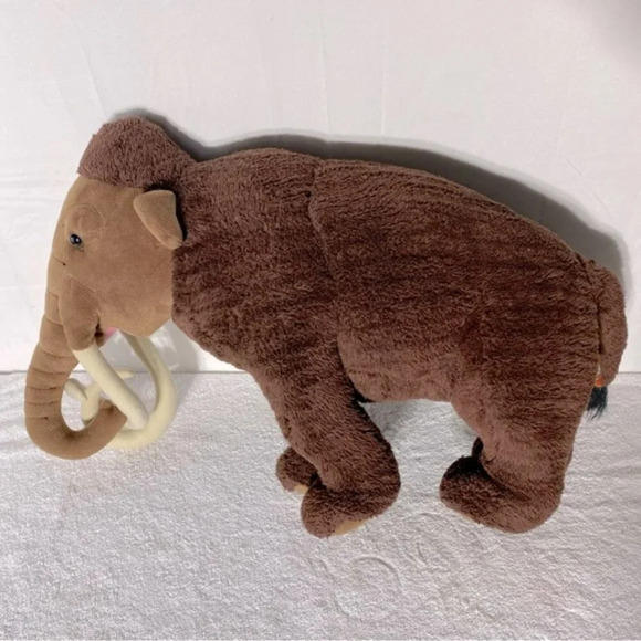 Adventure Planet Wooly Mammoth Stuffed Animal Plush Toy - Picture 2 of 16